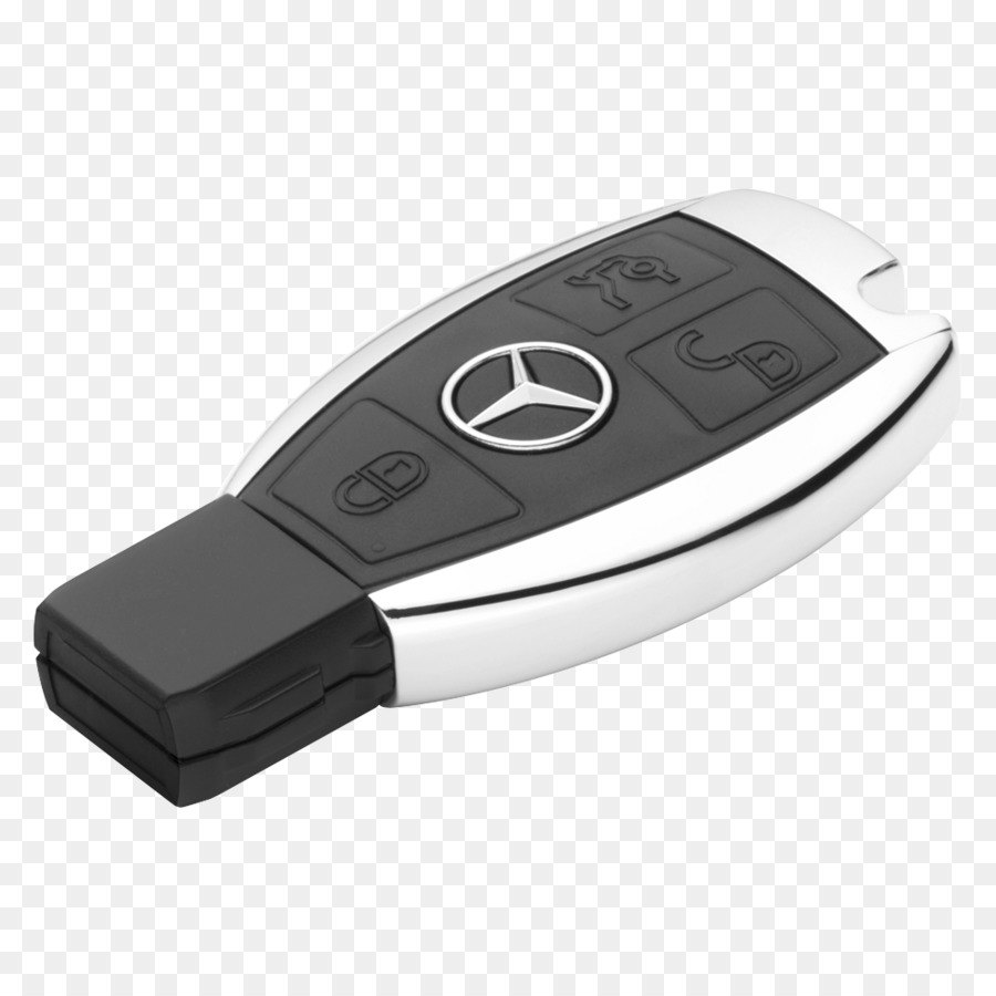 Mercedes-Benz Car USB Flash Drives BMW - car keys png download - 1000*1000 - Free Transparent Mercedesbenz png Download.