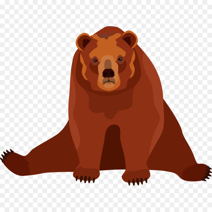 Bear Cartoon - Cartoon bear png download - 1000*1000 - Free Transparent  png Download.