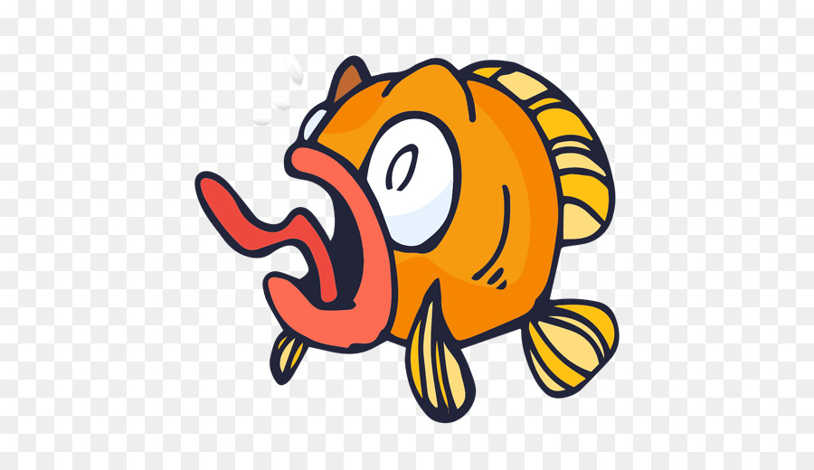 Cartoon Goldfish Clip art - cartoon fish png download - 512*512 - Free Transparent  Cartoon png Download.