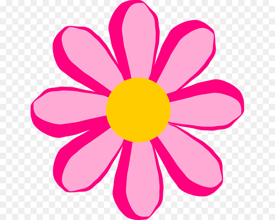 Drawing Cartoon Flower Clip art - flower png download - 699*720 - Free Transparent Drawing png Download.