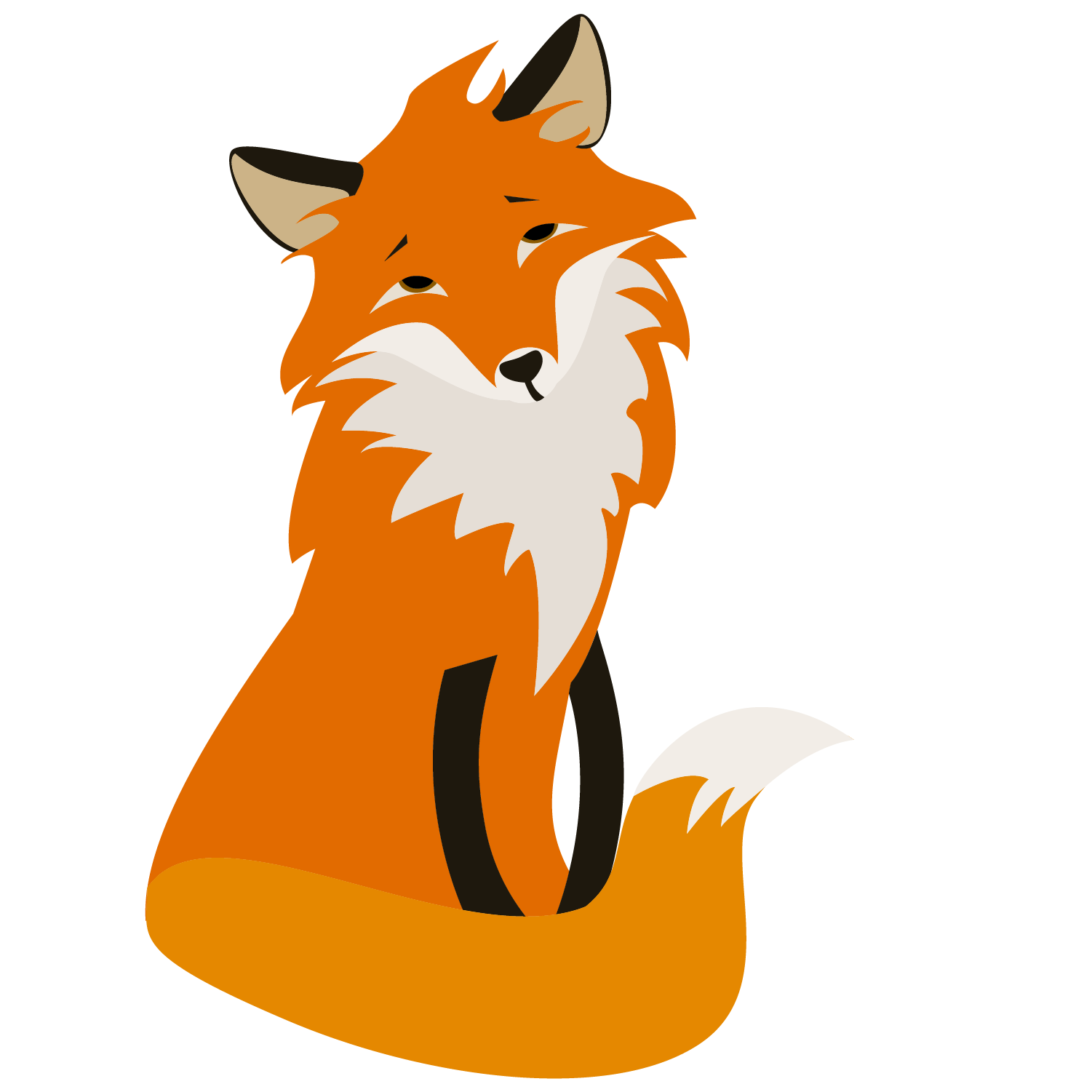 Red Fox Head Logo Hd Png Download Kindpng Images