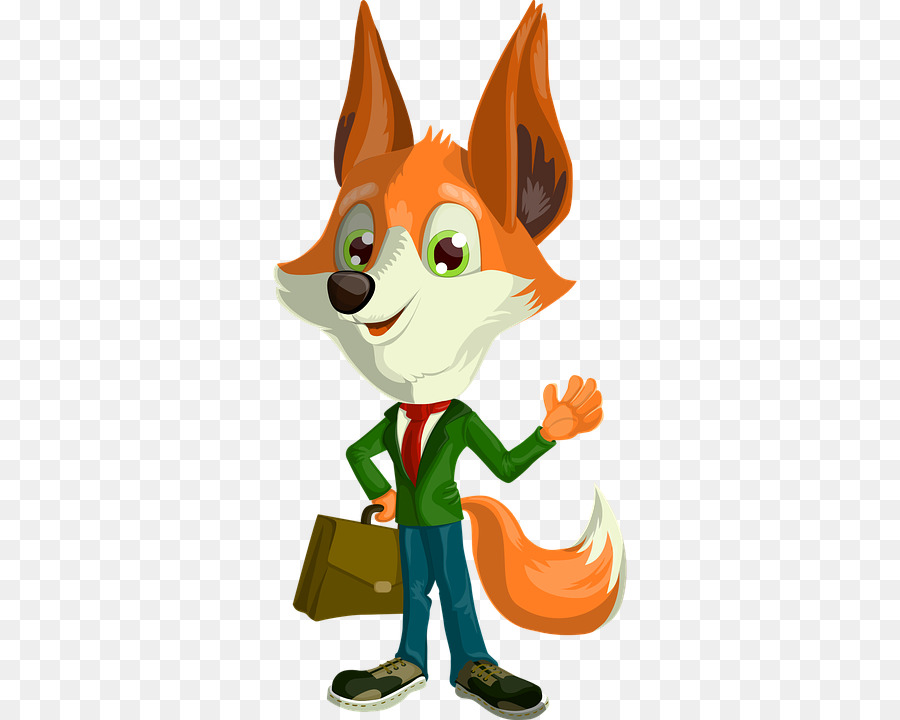Cartoon Fox Illustration - fox png download - 360*720 - Free Transparent  Cartoon png Download.