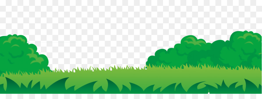 Green Grasses Illustration - Cartoon green background png download - 4300*1540 - Free Transparent Green png Download.