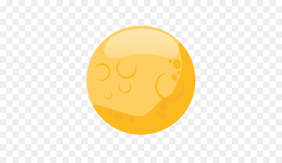 Yellow Clip art - Cartoon moon png download - 512*512 - Free Transparent Yellow png Download.