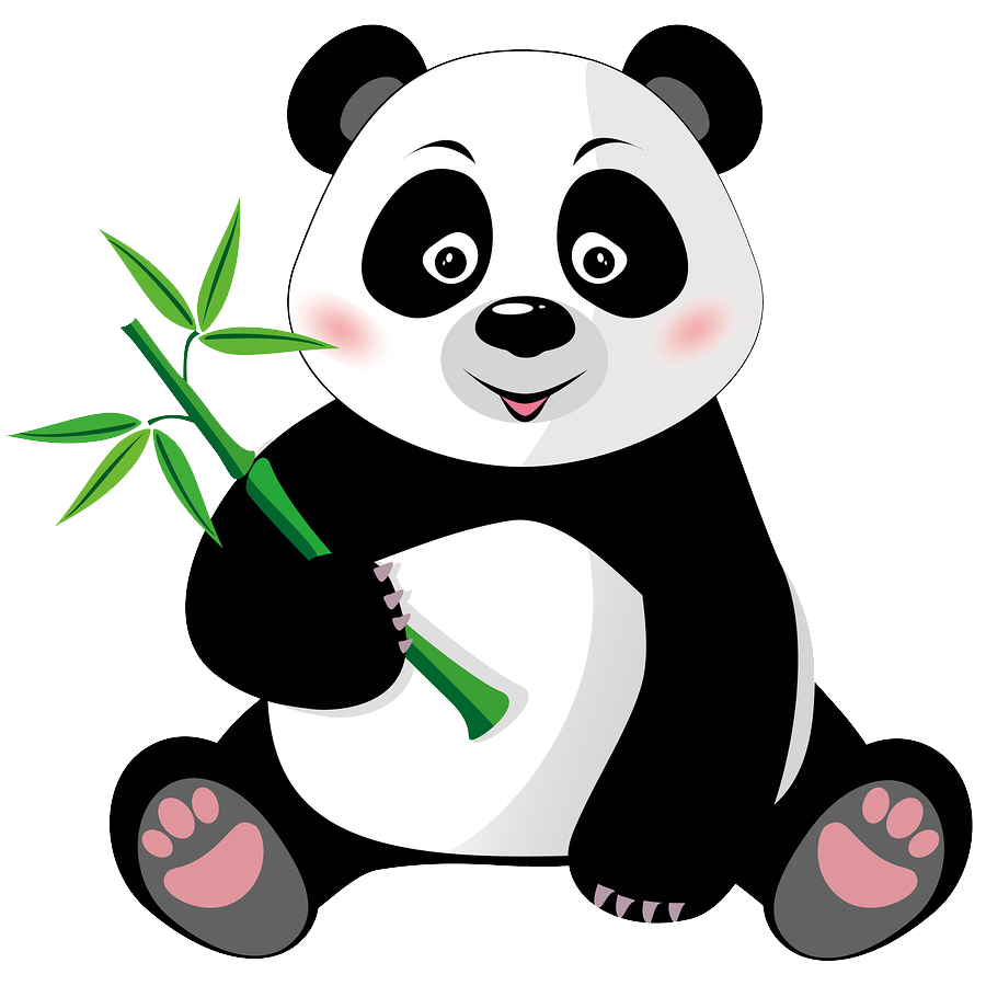 Panda With Bamboo Clipart Free Download Transparent Png Creazilla - Riset