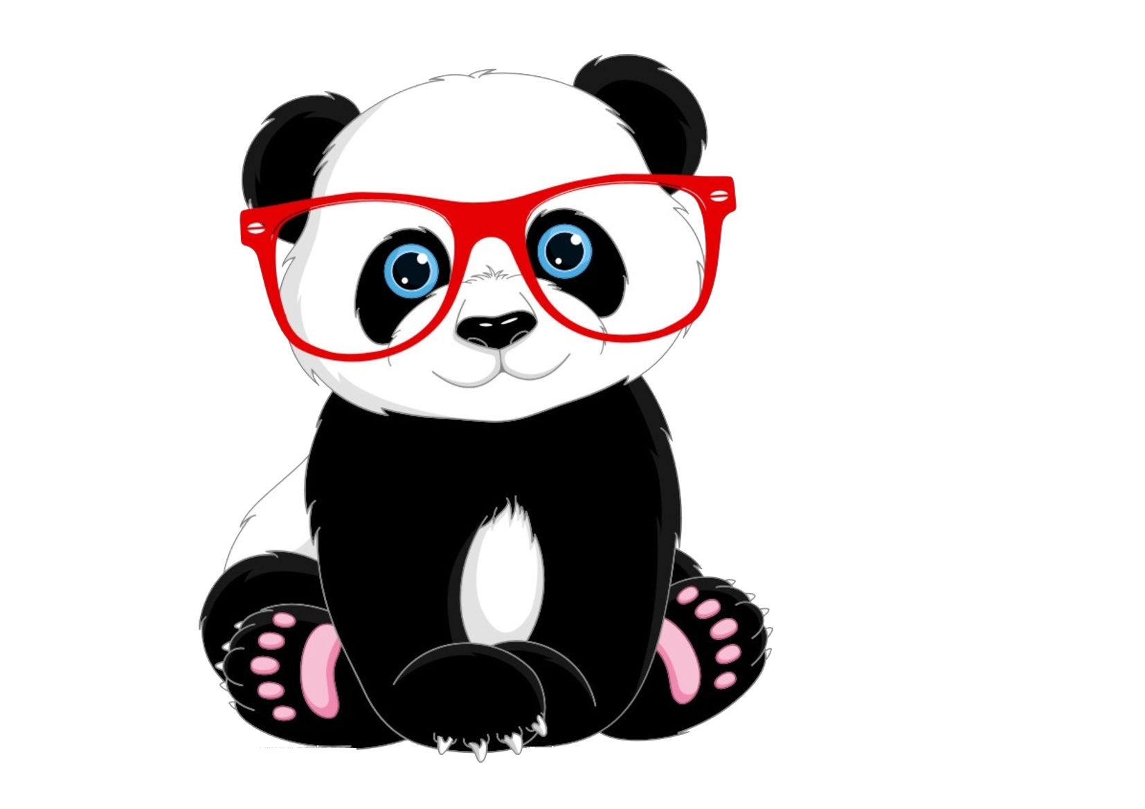 Cute Cartoon Panda Pic - Panda Cartoon Cute Clipart Clip Animals Bear ...