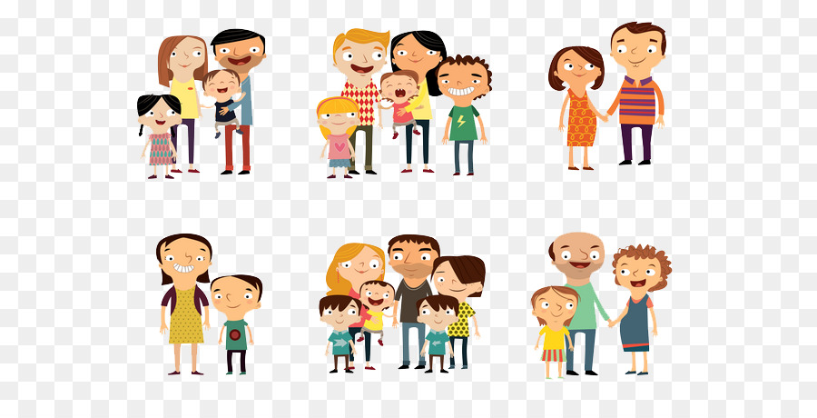 Family - Cartoon family png download - 647*455 - Free Transparent Family png Download.