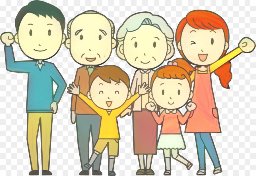 Extended family Vector graphics Clip art Grandparent -  png download - 2400*1652 - Free Transparent Family png Download.