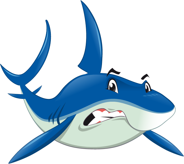 Shark Jaws Benthic zone - Cartoon shark png download - 590*524 - Free ...