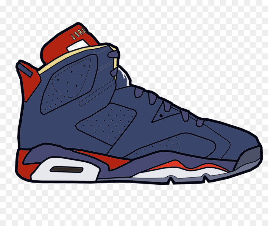 Red Jordans Cartoon - In this vid we got some classic aj1s, turned them ...