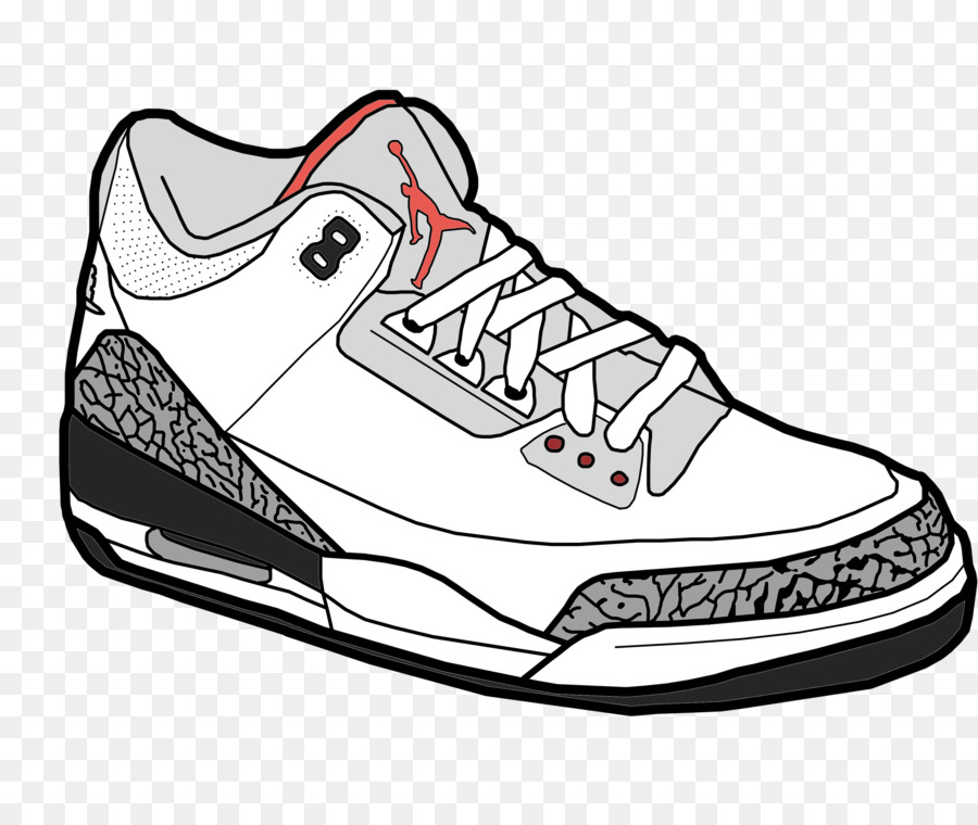 Jumpman Air Jordan Shoe Sneakers Clip art - cartoon shoes png download - 3000*2500 - Free Transparent Jumpman png Download.
