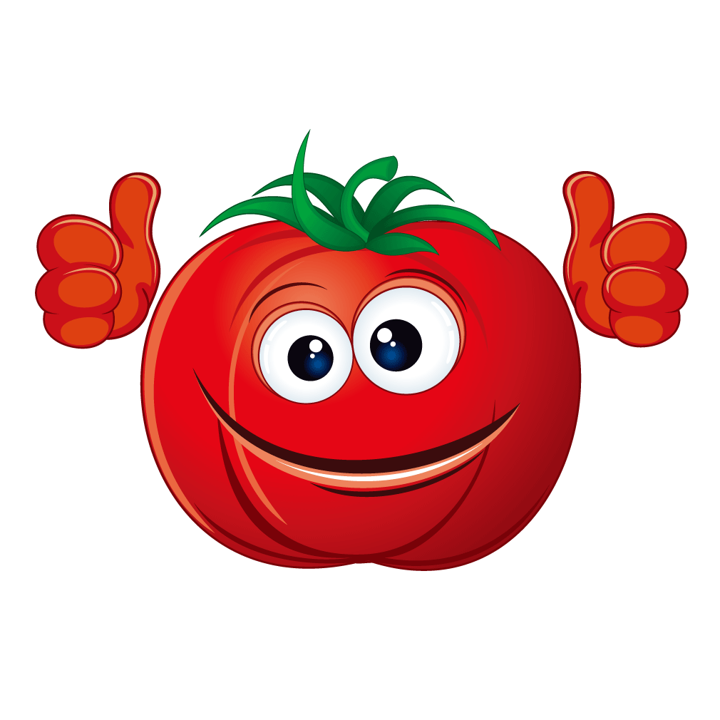 Смешной помидор. Веселый помидор. Помидоры мультяшные. Веселые овощи и фрукты. Веселые помидорки для детей.