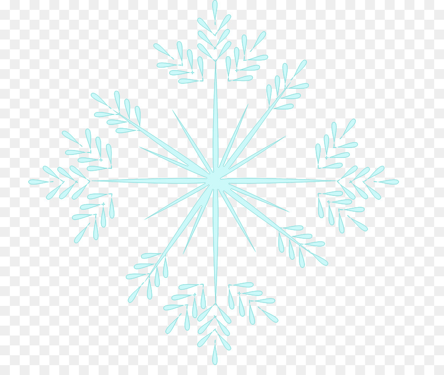 Snowflake Blue Cartoon - Slush Cliparts png download - 886*759 - Free Transparent Snowflake png Download.