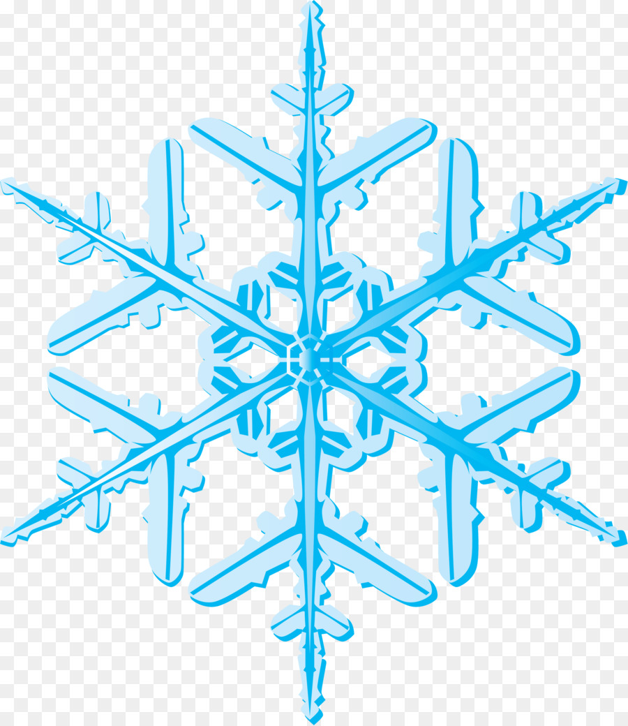 Snowflake Blue - Snowflake png download - 3637*4198 - Free Transparent Snowflake png Download.