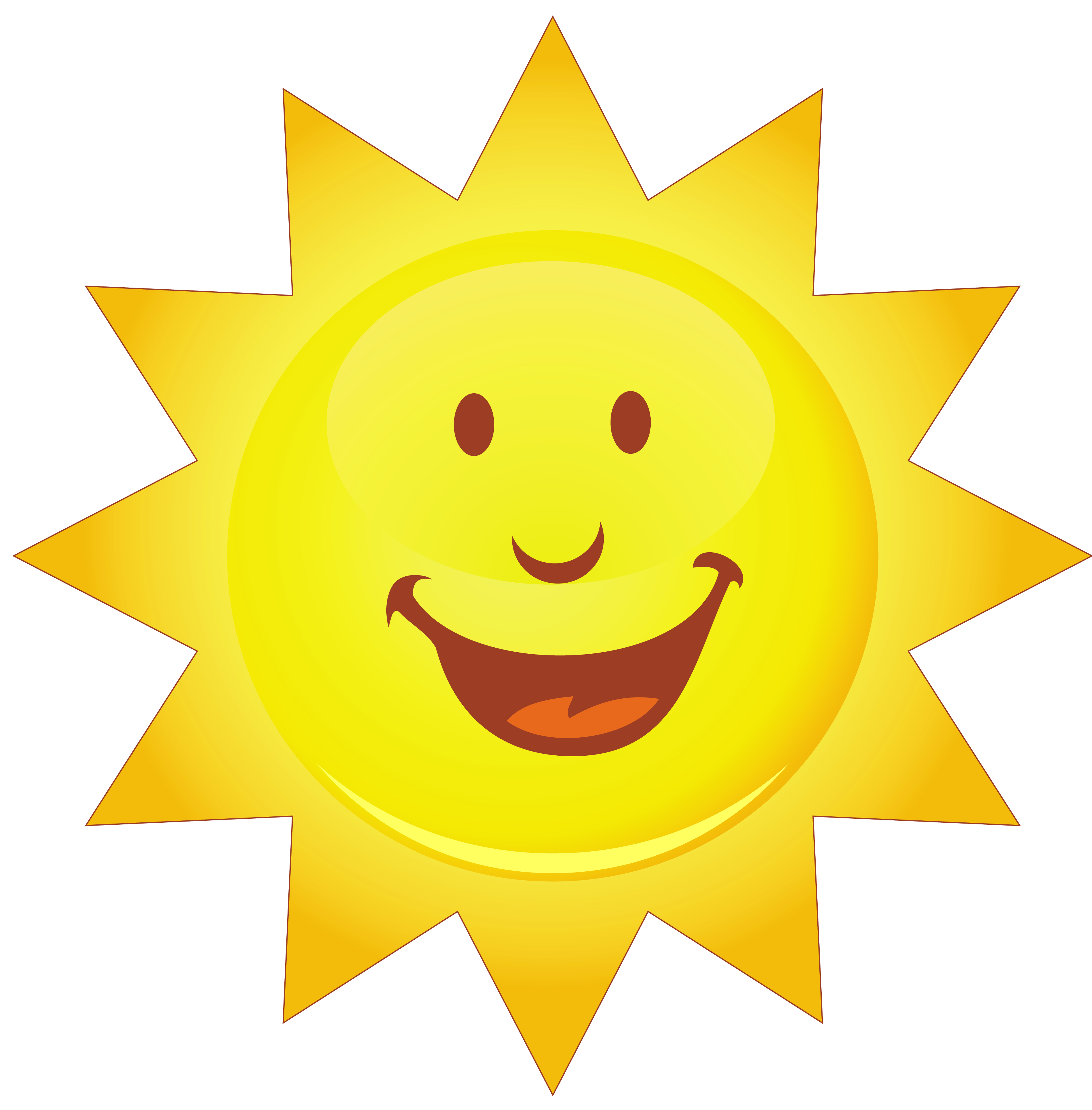 Smiley Clip art - cartoon sun png download - 3813*3875 - Free ...