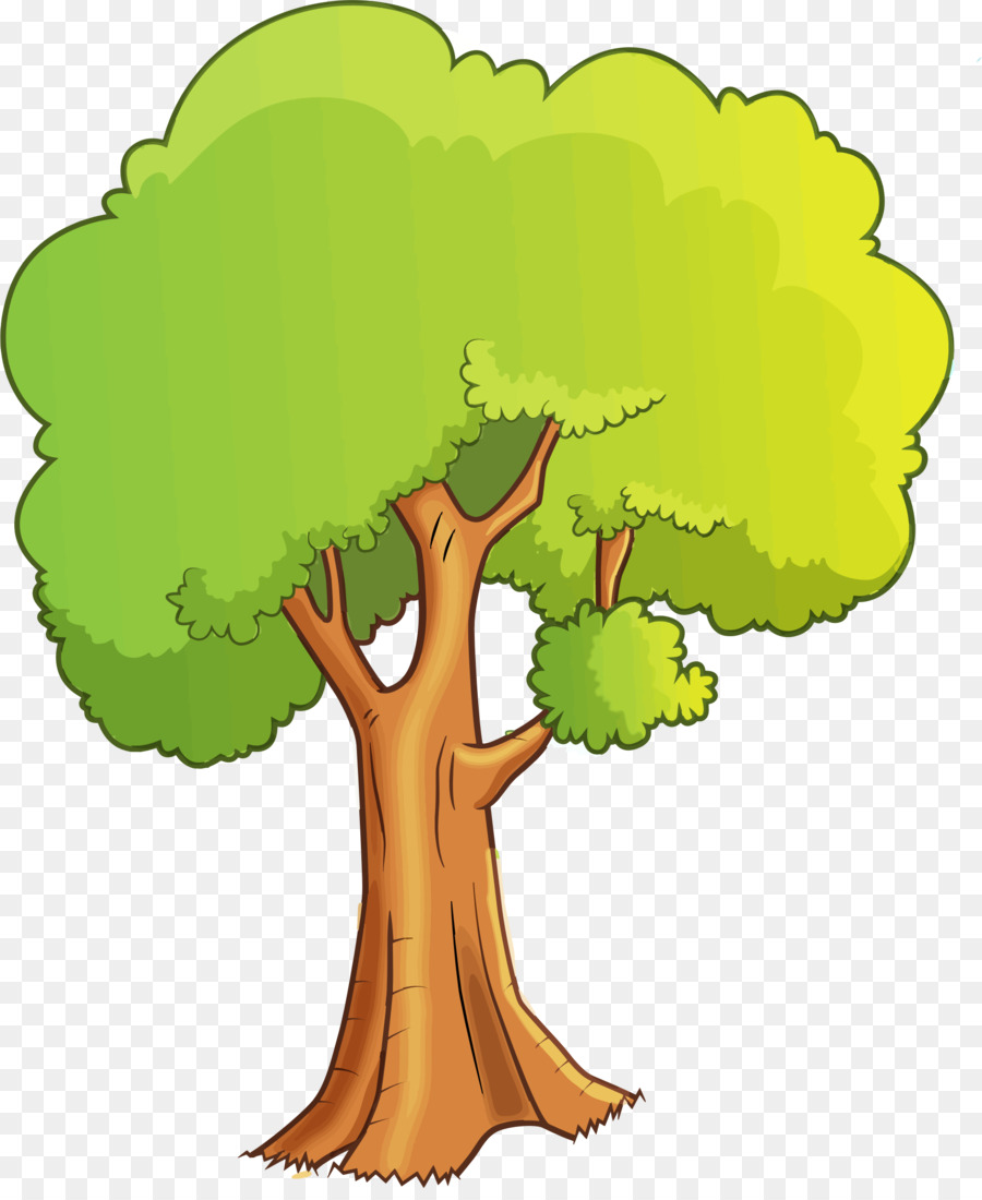 Tree Cartoon Drawing Clip art - cartoon tree png download - 1910*2312 - Free Transparent Tree png Download.