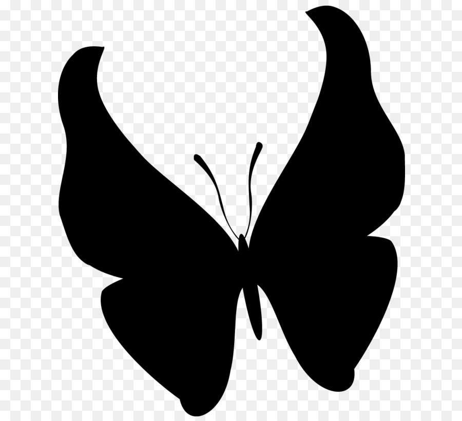 Brush-footed butterflies Clip art Silhouette Line Leaf -  png download - 694*820 - Free Transparent Brushfooted Butterflies png Download.