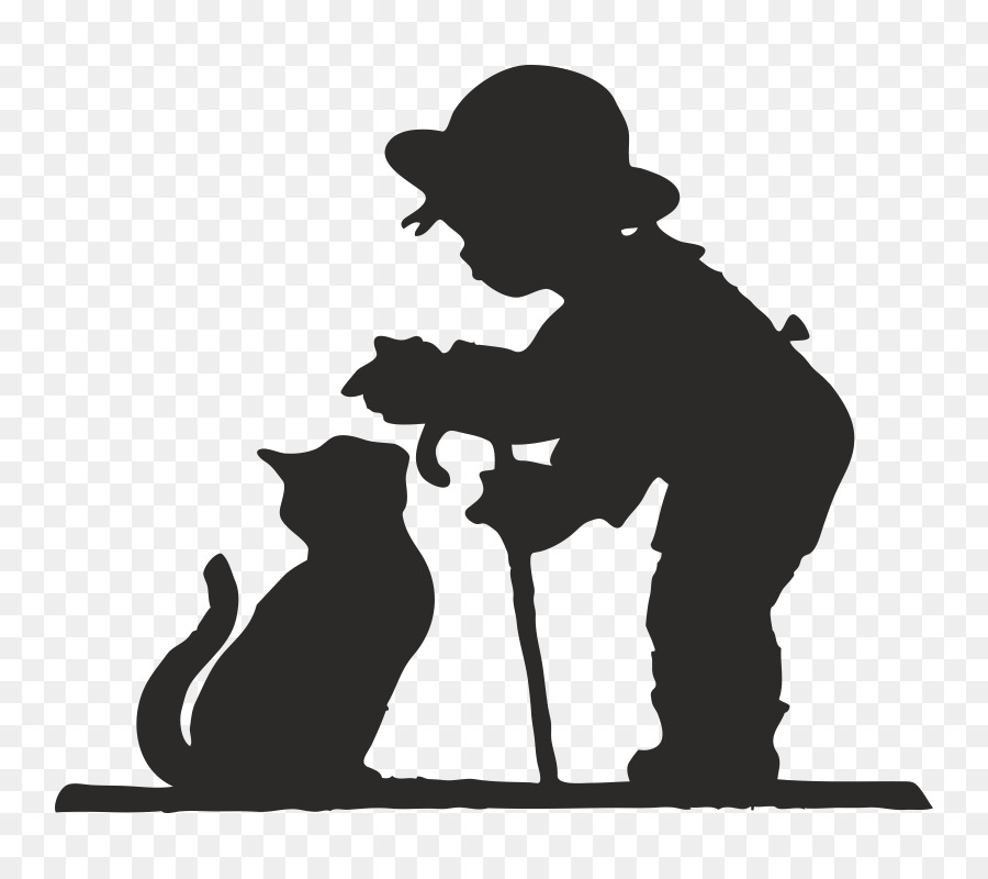 Free Cat And Dog Silhouette, Download Free Cat And Dog Silhouette png ...