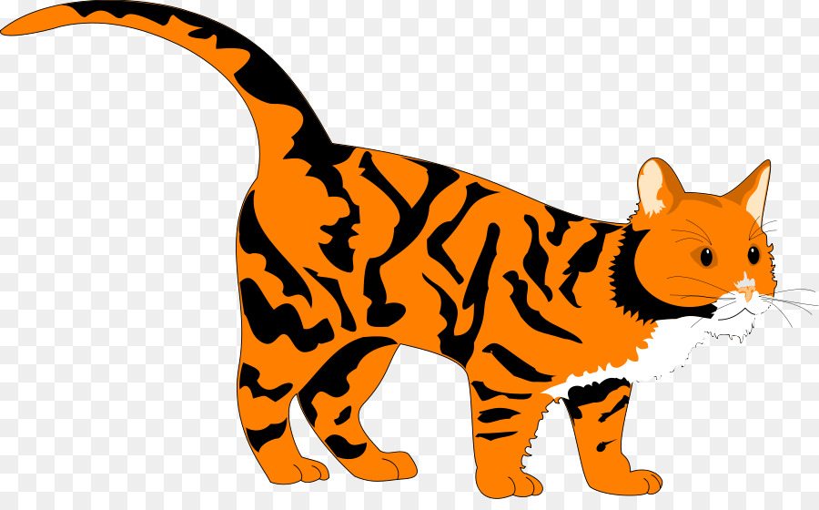 Tiger Cat Coloring book Clip art - Tiger Vector Art png download - 900*548 - Free Transparent Tiger png Download.
