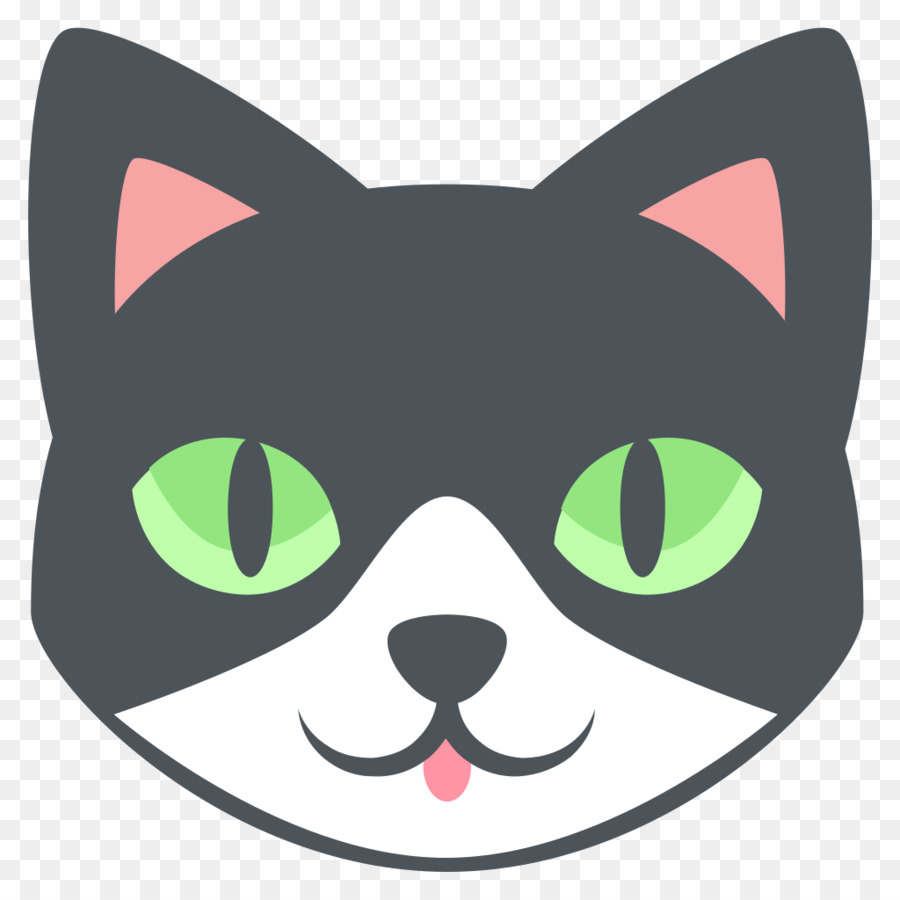 Cat Emojipedia Animal Whiskers - cat face png download - 1024*1024 - Free Transparent Cat png Download.
