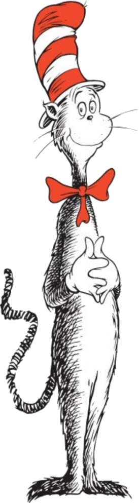 The Cat in the Hat Clip art - Cat png download - 274*993 - Free ...