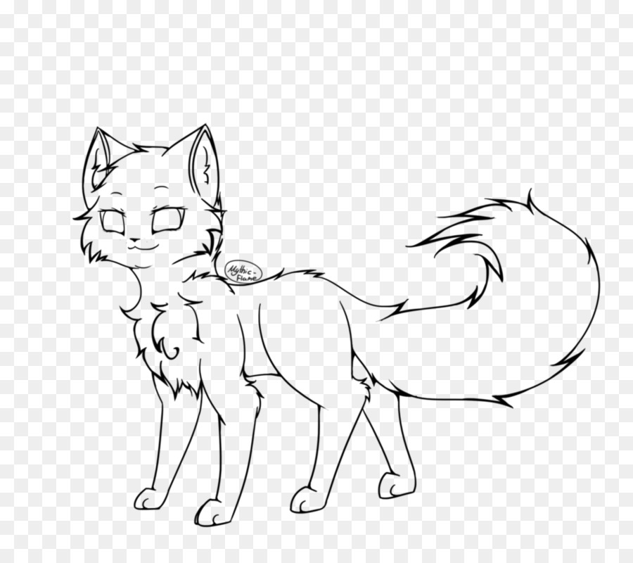 Whiskers Kitten Domestic short-haired cat Line art - kitten png download - 951*840 - Free Transparent  png Download.