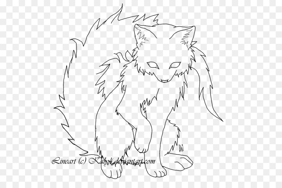 Whiskers Cat Line art Drawing White - Cat png download - 600*600 - Free Transparent Whiskers png Download.