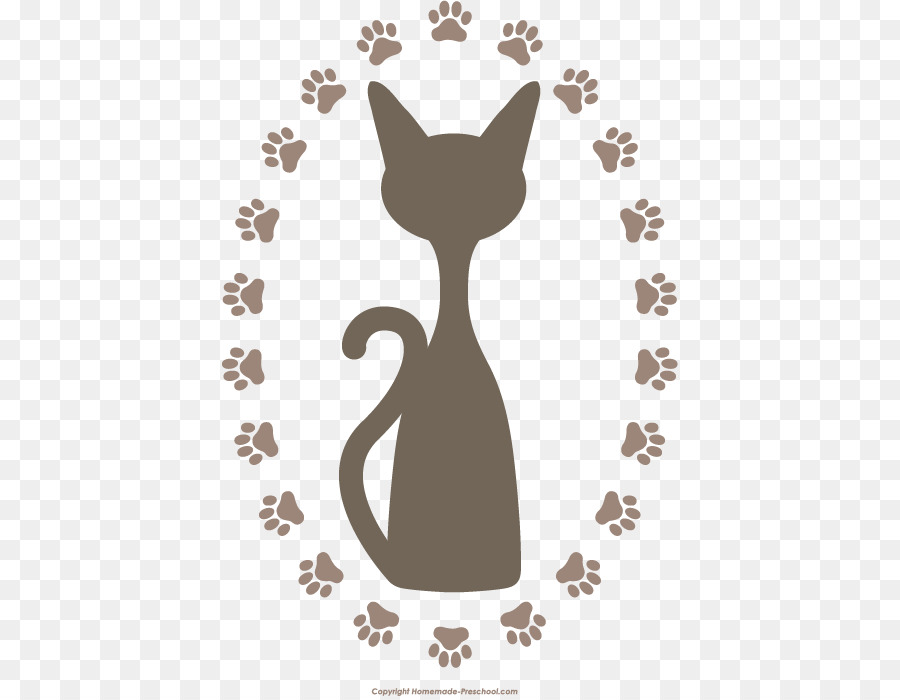 Cat Paw Dog Clip art - paw prints png download - 456*696 - Free Transparent Cat png Download.