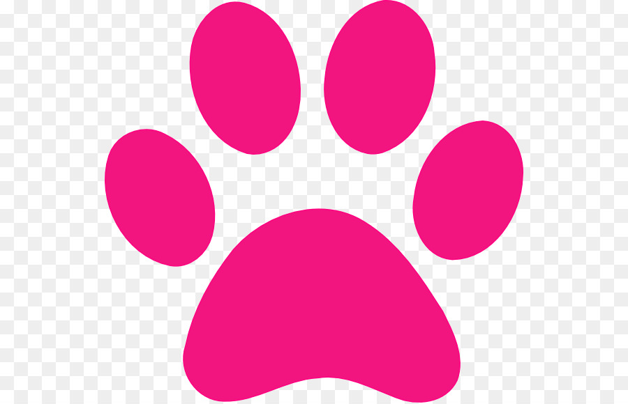 Dog Cat Paw Clip art - Panther Paw Print png download - 600*578 - Free Transparent Dog png Download.
