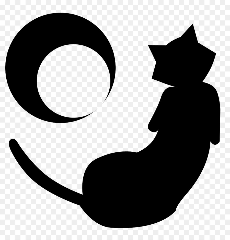 Whiskers Cat Silhouette Black M Clip art - Cat png download - 900*921 - Free Transparent Whiskers png Download.