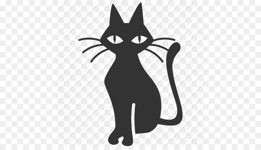 Black cat Kitten Domestic short-haired cat Whiskers - Icon Svg Black Cat png download - 512*512 - Free Transparent Black Cat png Download.