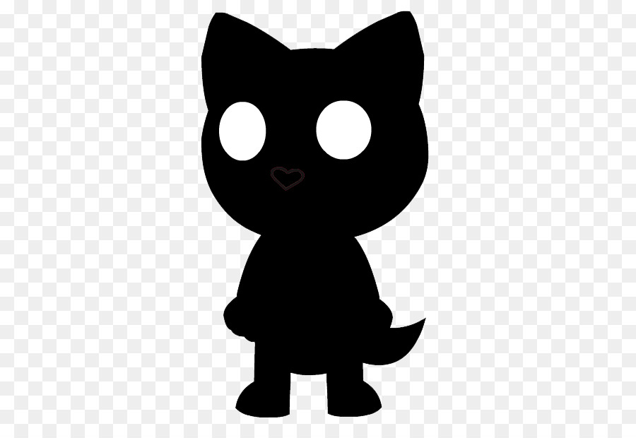 Whiskers Black cat Silhouette - shadow gift vector png download - 433*604 - Free Transparent Whiskers png Download.