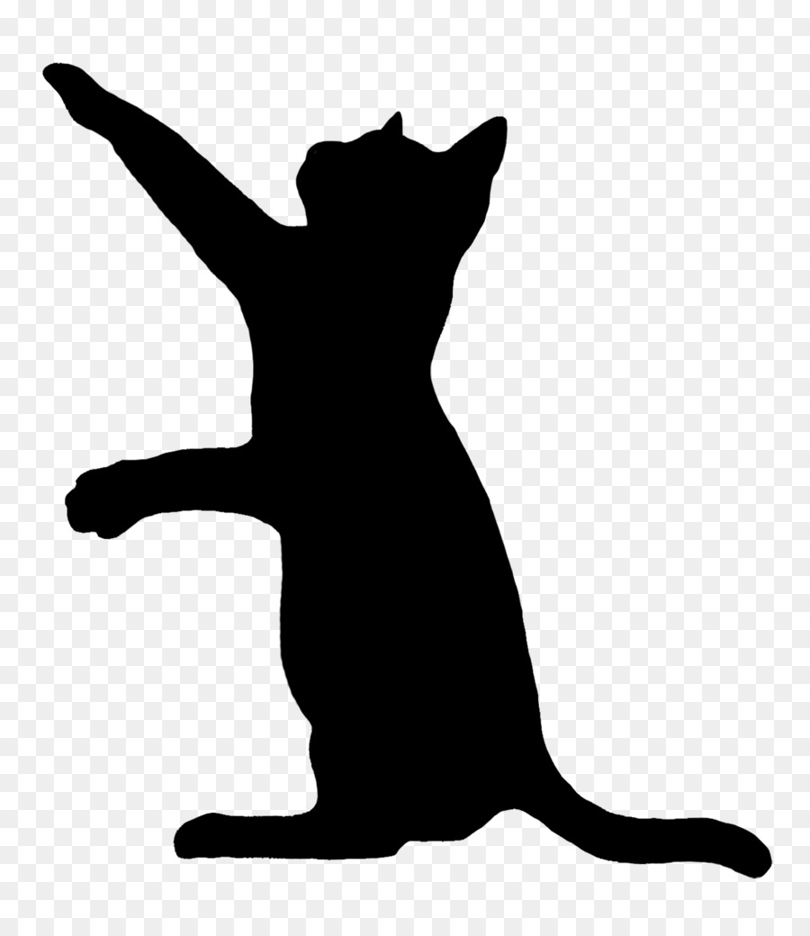 Kitten Cat Silhouette Clip art - kitten vector png download - 772*566 ...
