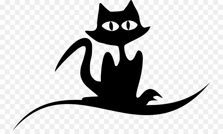 Cat Kitten Silhouette Clip art - Airheads Cliparts png download - 800*528 - Free Transparent Cat png Download.