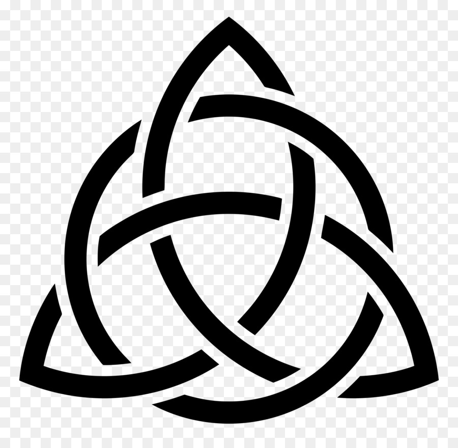Triquetra Celtic knot Trinity Symbol - lucky symbols png download - 2000*1923 - Free Transparent Triquetra png Download.