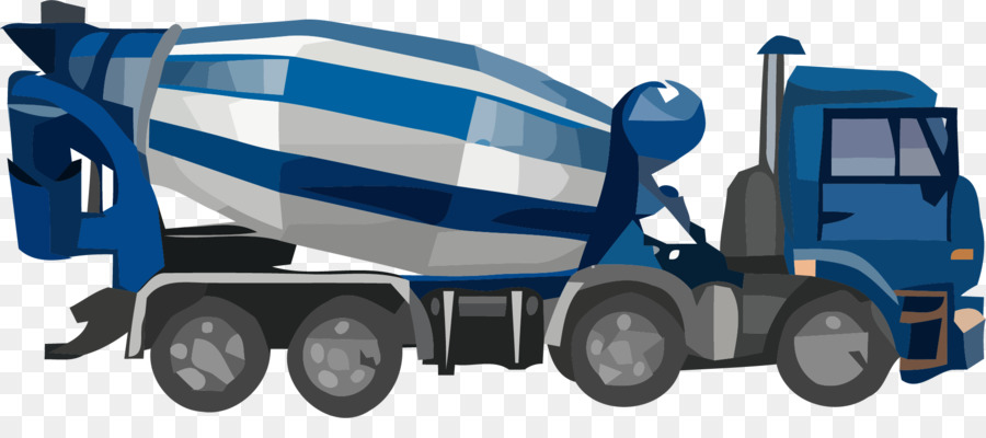 Cement Mixers Motor vehicle Car Truck Concrete - cement png download - 1933*820 - Free Transparent Cement Mixers png Download.