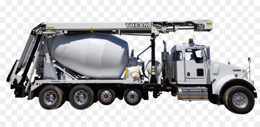 Theam Concrete Conveyor belt Betongbil Truck - truck png download - 2000*938 - Free Transparent Theam png Download.