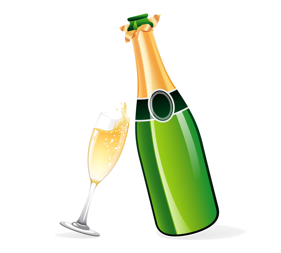 Champagne Bottle Wine Clip art - champagne png download - 989*888 ...