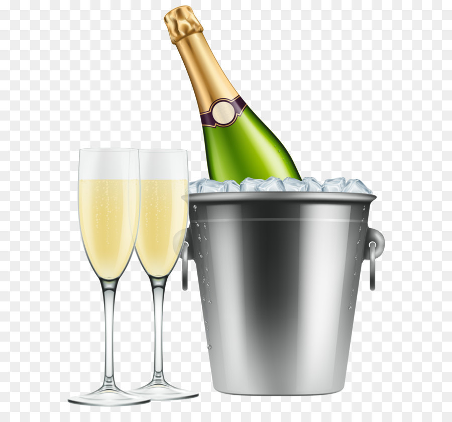 Champagne glass Beer Clip art - Champagne in Ice and Glasses PNG Clip Art Image png download - 5327*6722 - Free Transparent Champagne png Download.