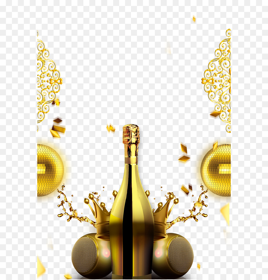 Champagne Gold - Champagne png download - 650*938 - Free Transparent Champagne png Download.