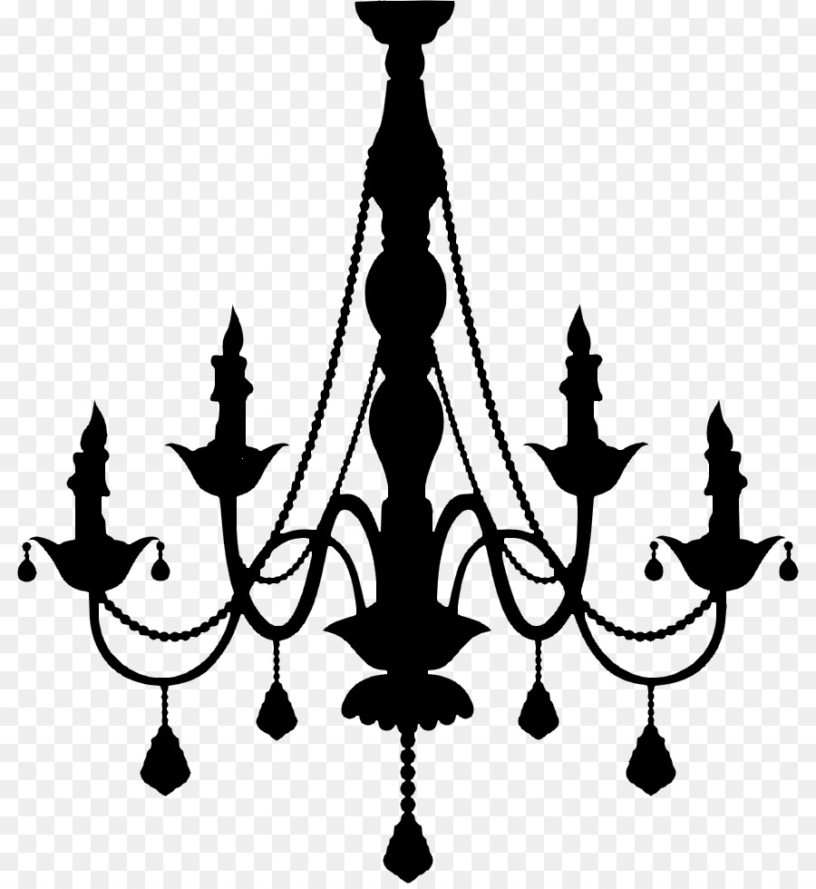 Vector graphics Chandelier Silhouette Clip art Portable Network Graphics -  png download - 862*974 - Free Transparent Chandelier png Download.