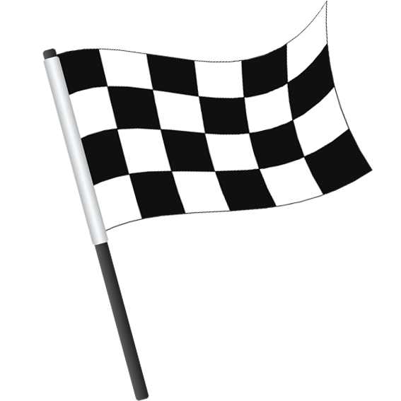 Flag of the United States Banner Icon - Checkered flag png download ...