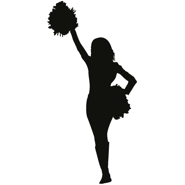 Wall decal Sticker Cheerleading Clip art - Cheer Uniforms Cheerleading ...