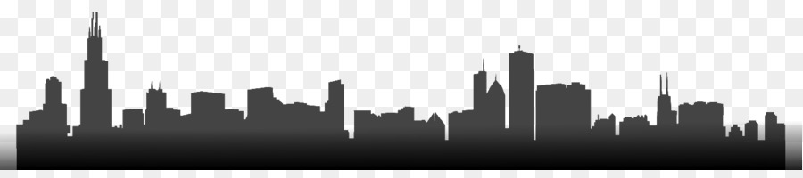 Chicago Skyline Lecture Center Building A Graphic design Wall decal - city skyline clipart png chicago png download - 1440*306 - Free Transparent Chicago Skyline png Download.