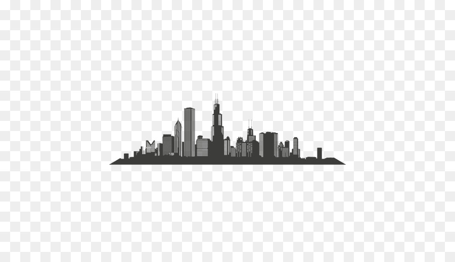 Free Chicago Silhouette Skyline, Download Free Chicago Silhouette ...