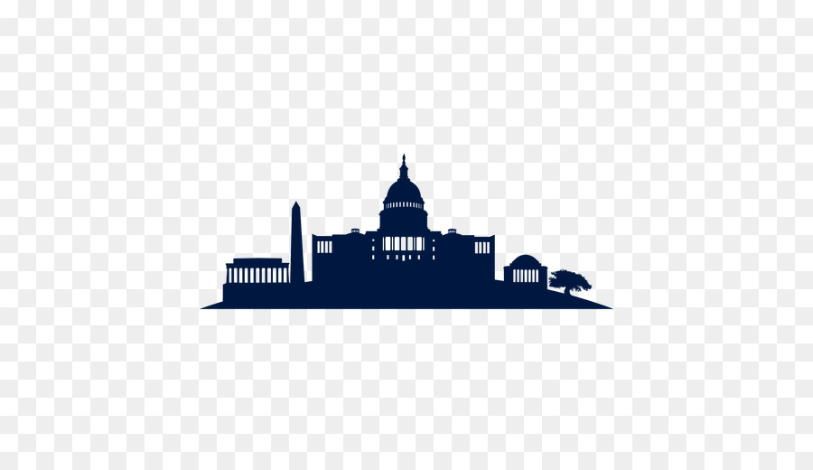 Washington, D.C. Skyline Silhouette Clip art - cityscape png download - 512*512 - Free Transparent Washington Dc png Download.