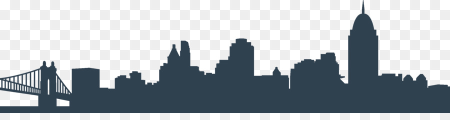 Cincinnati Skyline Clip art - skyline png download - 2457*617 - Free Transparent Cincinnati png Download.