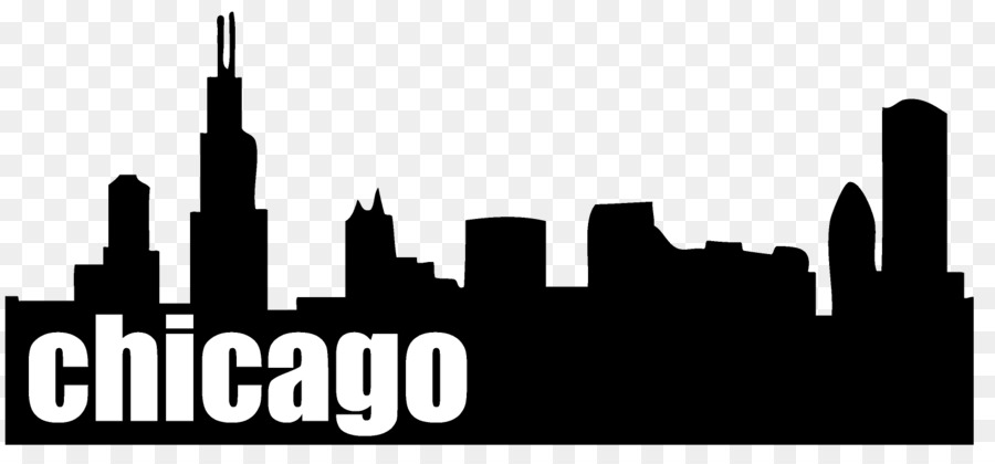 Chicago Skyline Silhouette Svg ~ Chic Walls Removable Gotham City ...