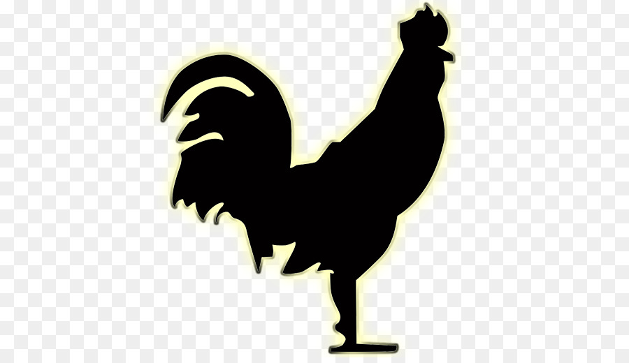 Rooster Stencil Silhouette Chicken Art - Silhouette png download - 512*512 - Free Transparent Rooster png Download.