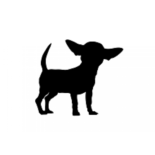 Chihuahua Pug Puppy Silhouette Clip art - chihuahua png download - 500* ...
